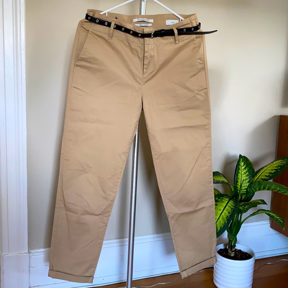 Scotch&soda cropped chino pants with belt